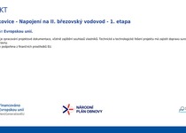 ÚV Boskovice - Napojení na II. březovský vodovod - 1. etapa